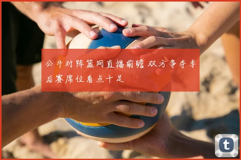公牛对阵篮网直播前瞻 双方争夺季后赛席位看点十足