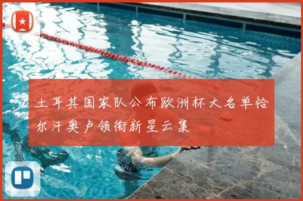 土耳其国家队公布欧洲杯大名单恰尔汗奥卢领衔新星云集