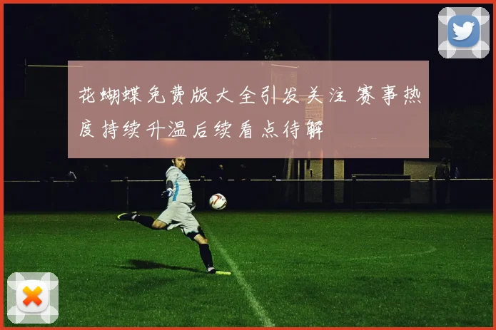 花蝴蝶免费版大全引发关注 赛事热度持续升温后续看点待解